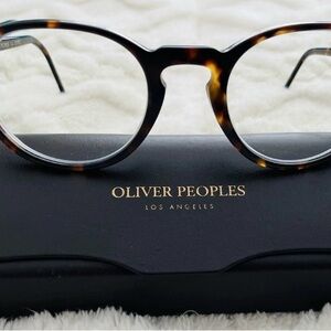 Oliver Peoples Black Eyewear Case